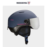 ROSSIGNOL 金鸡儿童单板双板滑雪头盔雪镜一体青少年雪盔硬壳防护