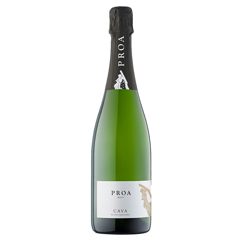 【挥泪清仓！仅68r精品Cava！】Proa Brut Cava Metodo Tradicional 单支/六支原箱 秒发