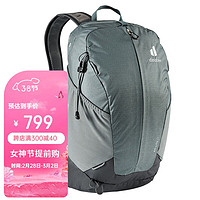 多特（Deuter）萤火虫徒步运动户外背包 空浮透气轻量登山双肩包 页岩色17L