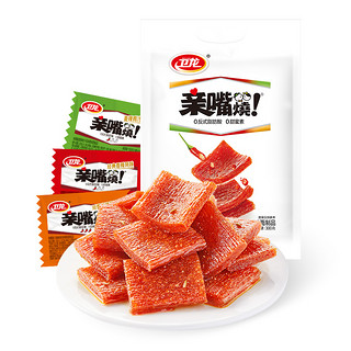 88VIP：WeiLong 卫龙 辣条亲嘴烧300g*1袋混合口味零食豆干