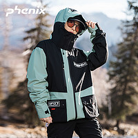 phenix菲尼克斯SP27男女士冲锋衣2L全压胶硬壳户外防水登山服外套