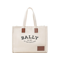 BALLY 巴利 女士織物手提單肩托特包購物袋CRYSTALIAEW ST