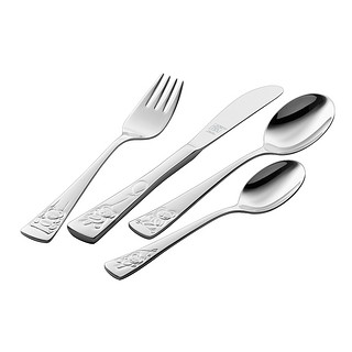 ZWILLING 双立人 德国双立人Tableware西餐具泰迪熊儿童餐具套装不锈钢刀叉勺子
