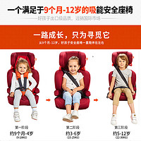 gb 好孩子 兒童安全座椅汽車用嬰兒9個月-12歲寶寶便攜式車載通用坐椅