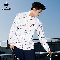 乐卡克 法国公鸡男秋季网球系列运动梭织休闲外套上衣夹克CT-5701233L