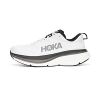 HOKA ONE ONE Bondi 8 轻便缓震慢跑鞋运动鞋 男款WBLC-白色/黑色 8