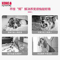 KONG 狗狗玩具发声毛绒鳄鱼幼犬大型犬发泄解闷神器宠物磨牙