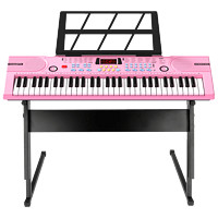 MIMITOOU 咪咪兔 钢琴儿童电子琴初学者可弹奏家用3-15岁小女孩玩具