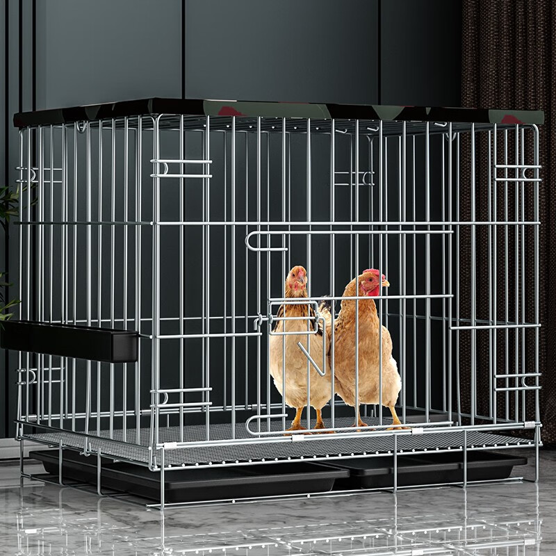 憨憨宠 鸡笼子 家用养鸡笼特大号可折叠养殖笼子自大型鸡窝加密鸡舍鸭笼