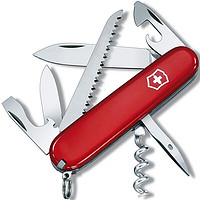 维氏（VICTORINOX）瑞士军刀露营者多功能刀可折叠军士刀91mm 红色 1.3613