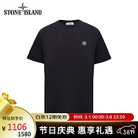 STONE ISLAND 石头岛  T恤 黑色 791524113-L