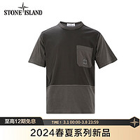 STONE ISLAND 石头岛 24春夏 801522044 T恤 深灰色 S