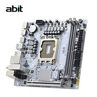 有券的上、PLUS會員：ABIT 升技 B760 ITX D4 雪山白 ITX主板