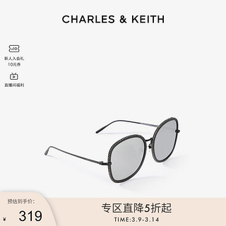 CHARLES & KEITH CHARLES＆KEITH墨镜CK3-71280317蝶形太阳镜