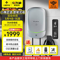 HIVEWALLBOX 小蜂充電 蜜玉樁充電樁 7KW APP鏈接 220V 科技銀