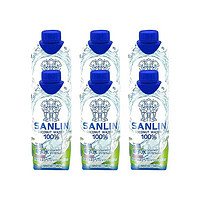 SANLIN 三麟 泰國三麟100%椰子水天然電解質NFC椰青果汁330m*6瓶