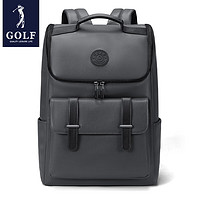GOLF 高爾夫 雙肩包運動休閑旅行防潑水通勤出游背包 款式4-黯灰色（買一贈一）