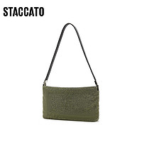 STACCATO 思加圖 2024夏季新款閃鉆仙女風腋下包小方包手拎包單肩包X3235BX4