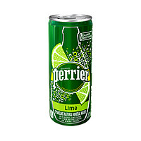 perrier 巴黎水 充气天然矿泉水 青柠味