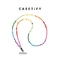 CASETIFYCASETiFY 适用于iPhone全系列 斜挎背带手机背带便携珍珠样式 星星彩虹