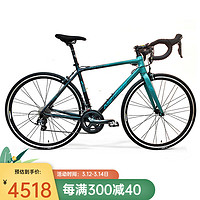 美利達（MERIDA）SHADOW幻影6 20速 公路自行车 青萝绿/知否绿 700*47CM(身高155-170CM)