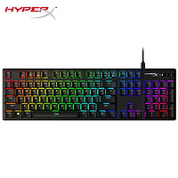 HYPERX 极度未知 阿洛伊起源87火轴RGB电竞游戏机械键盘起源104键