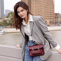 Cambridge Satchel 英国剑桥包斜跨邮差手工牛皮单肩包9.5寸Mini