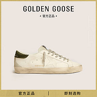 Golden Goose 男鞋 Super-Star 24年春夏新品复古脏脏鞋运星星动休闲板鞋 白色 39码245mm