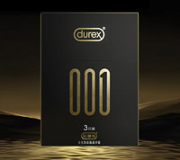 durex 杜蕾斯 经典001安全套 尝鲜3只装