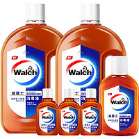Walch 威露士 消毒液 衣物家居地板清洁 松香800mlx2+170ml+60mlx3