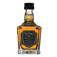 杰克丹尼（Jack Daniels）美国田纳西州调和型威士忌单桶 50ml