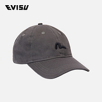 EVISU   小海鸥刺绣鸭舌帽2ESHTU2HT880XXCT 深灰色 F