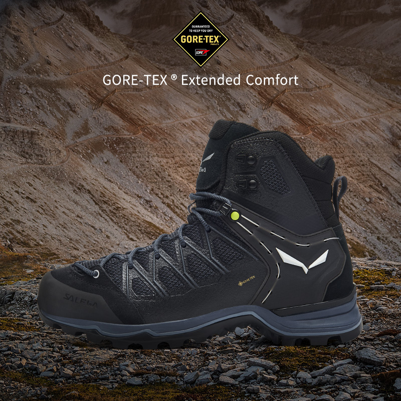 SALEWA德国沙乐华男款户外登山鞋GORE-TEX防水透气耐磨防滑高帮鞋