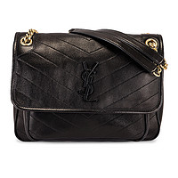 SAINT LAURENT NIKI 中号链条包 黑色