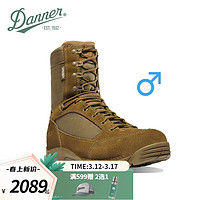 DANNER 【24】山地户外高帮战术靴DESERT TFXG3 GTX防水耐磨V大底 24323黄色/狼棕 男EE宽版 40