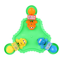 TaTanice儿童玩具青蛙吃豆豆多人互动桌面游戏抢珠男女孩3-6岁新年礼物 