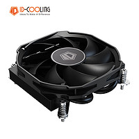 ID-COOLING 下压式CPU风冷散热器 2热管 28mm高 适用LGA1200/1700/115X平台 ITX NAS机箱 IS-28i BLACK