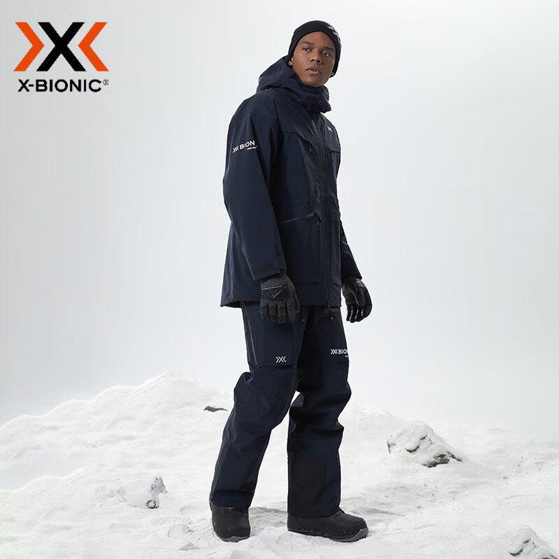 XBIONIC狂想 男女专业单板滑雪服/背带滑雪裤XJC-21986 黑色-上衣 S