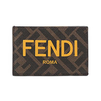 FENDI 芬迪 男士涂層面料配皮卡包卡夾 7M0328 AJJ8