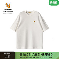 William fox&sons; 圆领基础短袖 WF421111