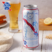 Blue Ribbon 蓝带 啤酒经典大普罐小麦啤10.7度500ml*6/12/箱大白熊啤酒装整箱