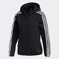 adidas 阿迪達斯 正品春秋女子運動寬松休閑連帽夾克外套 FT2888