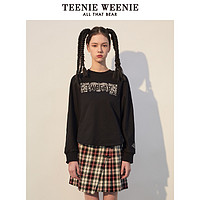 百亿补贴：TEENIE WEENIE TeenieWeenie小熊奥莱&云锦联名圆领套头宽松卫衣设计感女春国潮