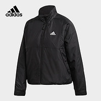 adidas 阿迪达斯 女子立领防风保暖外套运动休闲棉衣FT2554