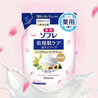 巴斯克林 舒芙蕾草本沐浴乳400ml替换装