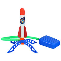 冲天火箭脚踩弹射飞碟小飞箭冲天炮男孩户外7岁儿童小孩玩具飞盘