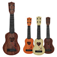 集榮 兒童可彈奏心型尤克里里初學國潮風兒童玩具吉他啟蒙早教音樂禮品