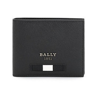 BALLY 巴利 男士涂层再生牛皮革短款钱包钱夹 BEVYE MY