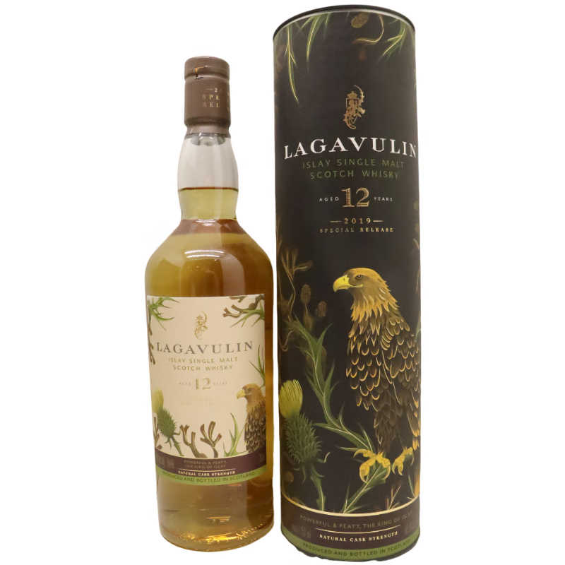 LAGAVULIN 乐加维林 Lagavullin 12年2019特别版 苏格兰威士忌洋酒750ml