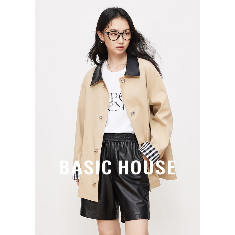 BASIC HOUSE 百家好 女士短外套